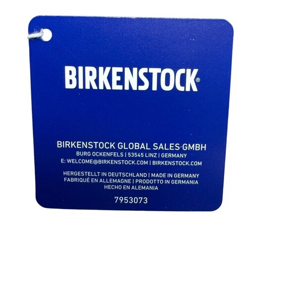 Birkenstock Arizona Navy Blue Suede Soft Footbed Sandals EU size 42 Mens 9 - Picture 7 of 8